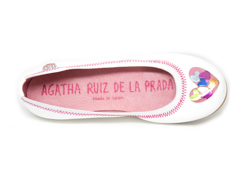Μπαλαρίνα Agatha Ruiz de La Prada 155667 Λευκή
