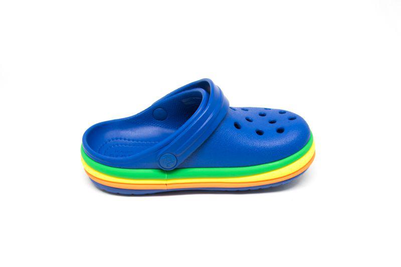 Crocs Rainbow Band Clog 205205-4GX μπλε