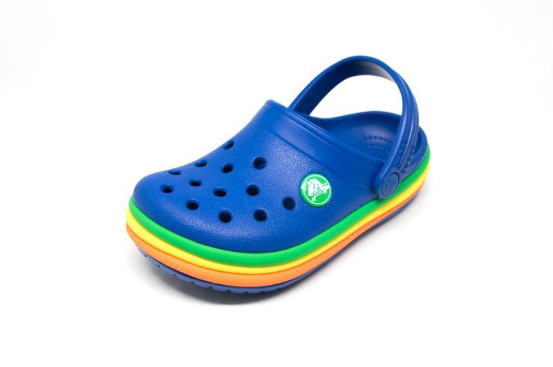 Crocs Rainbow Band Clog 205205-4GX μπλε